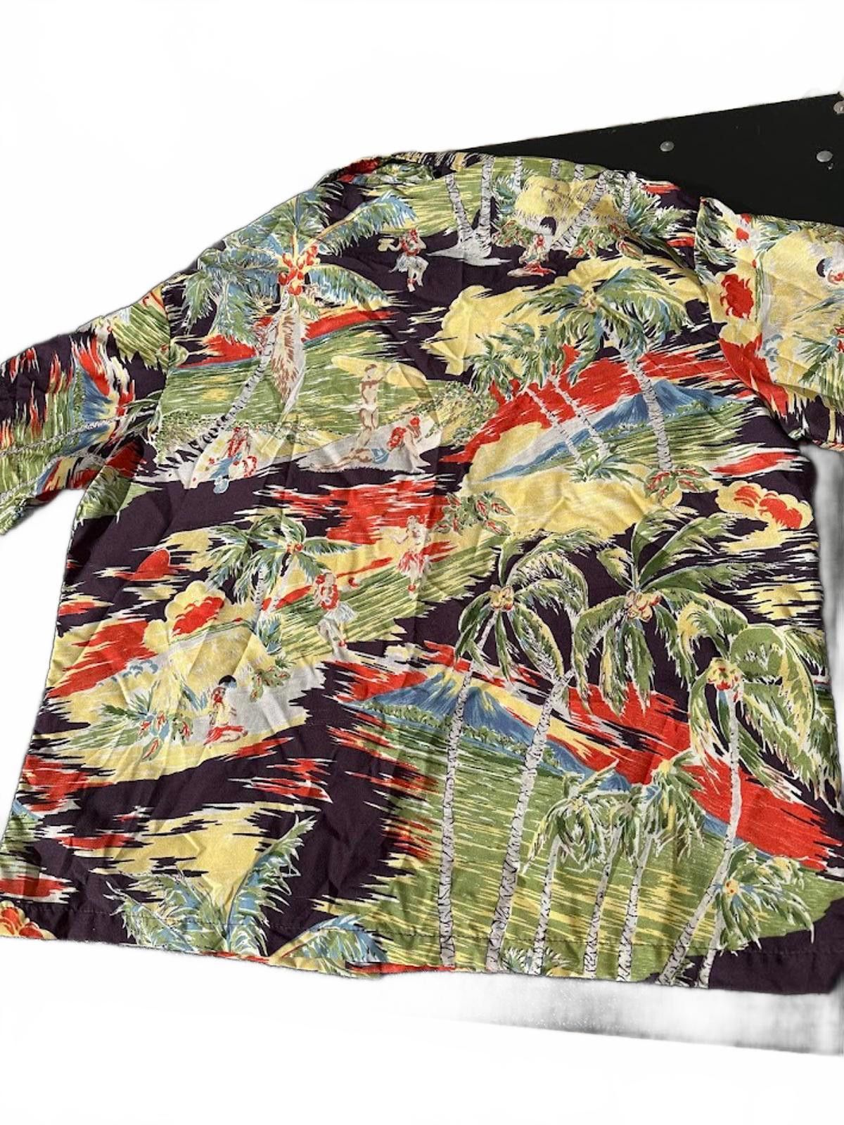 Kennington Ltd. Vintage Kennington Hawaiian Shirt XL Tiki Print Size US XL / EU 56 / 4 - 2 Thumbnail