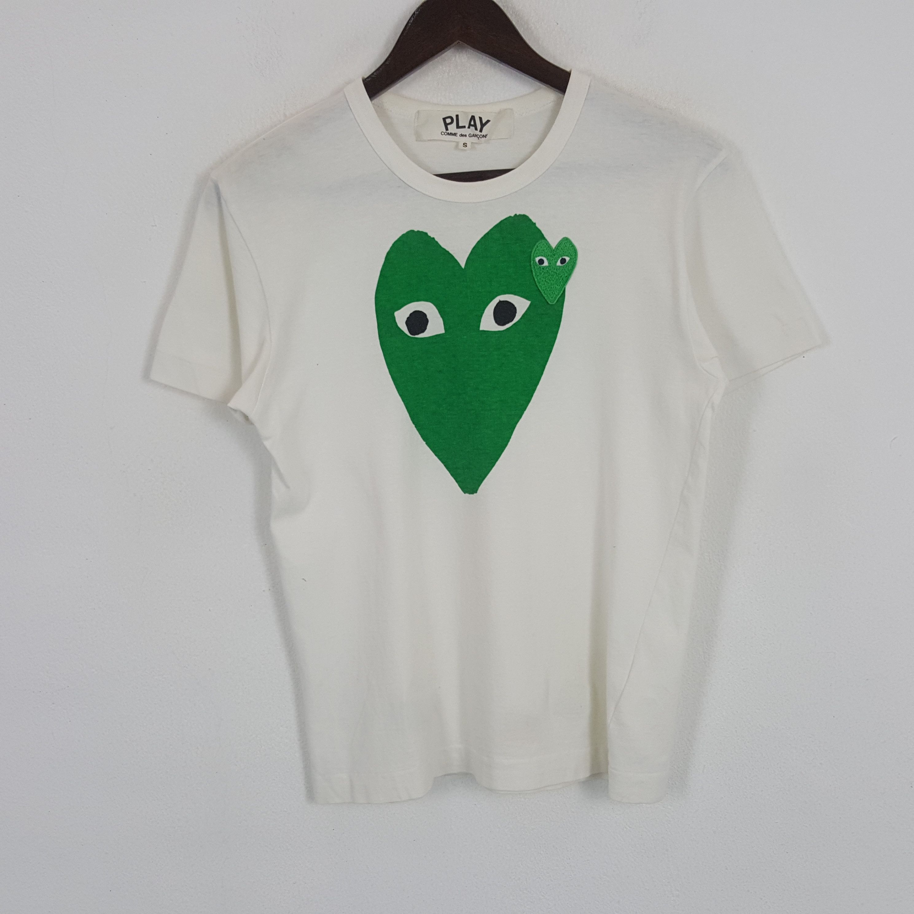 Comme des Garcons PLAY × Japanese Brand × Vintage Vintage Play Comme des garcons Tshirt Size US S / EU 44-46 / 1 - 1 Thumbnail