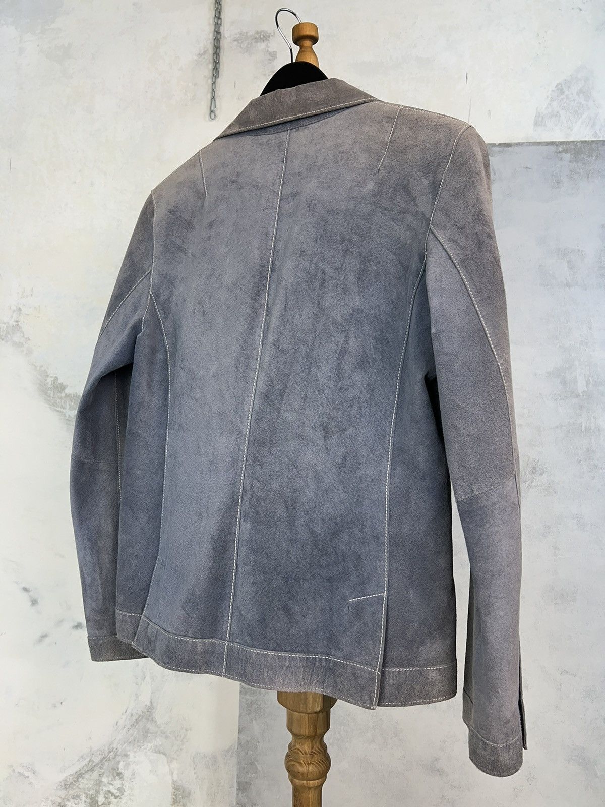 Vintage Vintage TCM Leather Blazer Jacket Size M - L Size L / US 10 / IT 46 - 5 Thumbnail