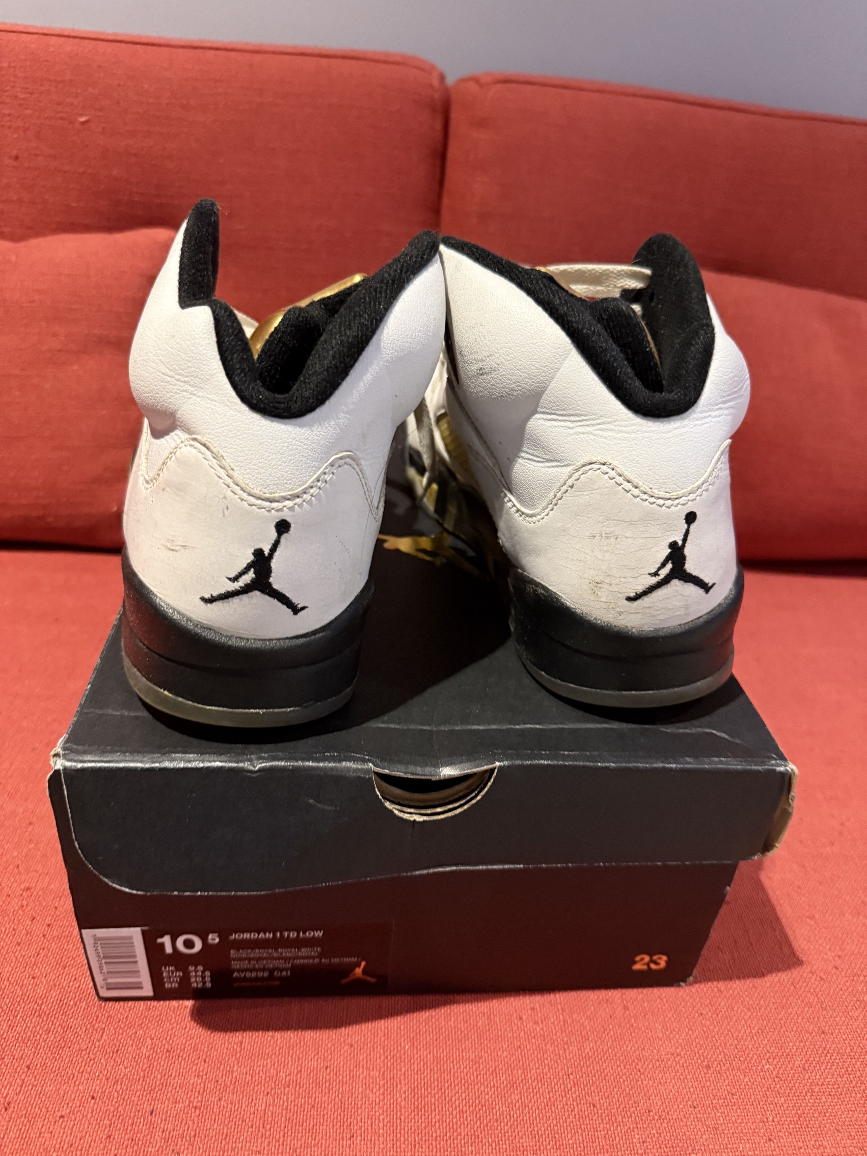 Nike Jordan 1 TD Low Size US 10.5 / EU 43-44 - 6 Thumbnail