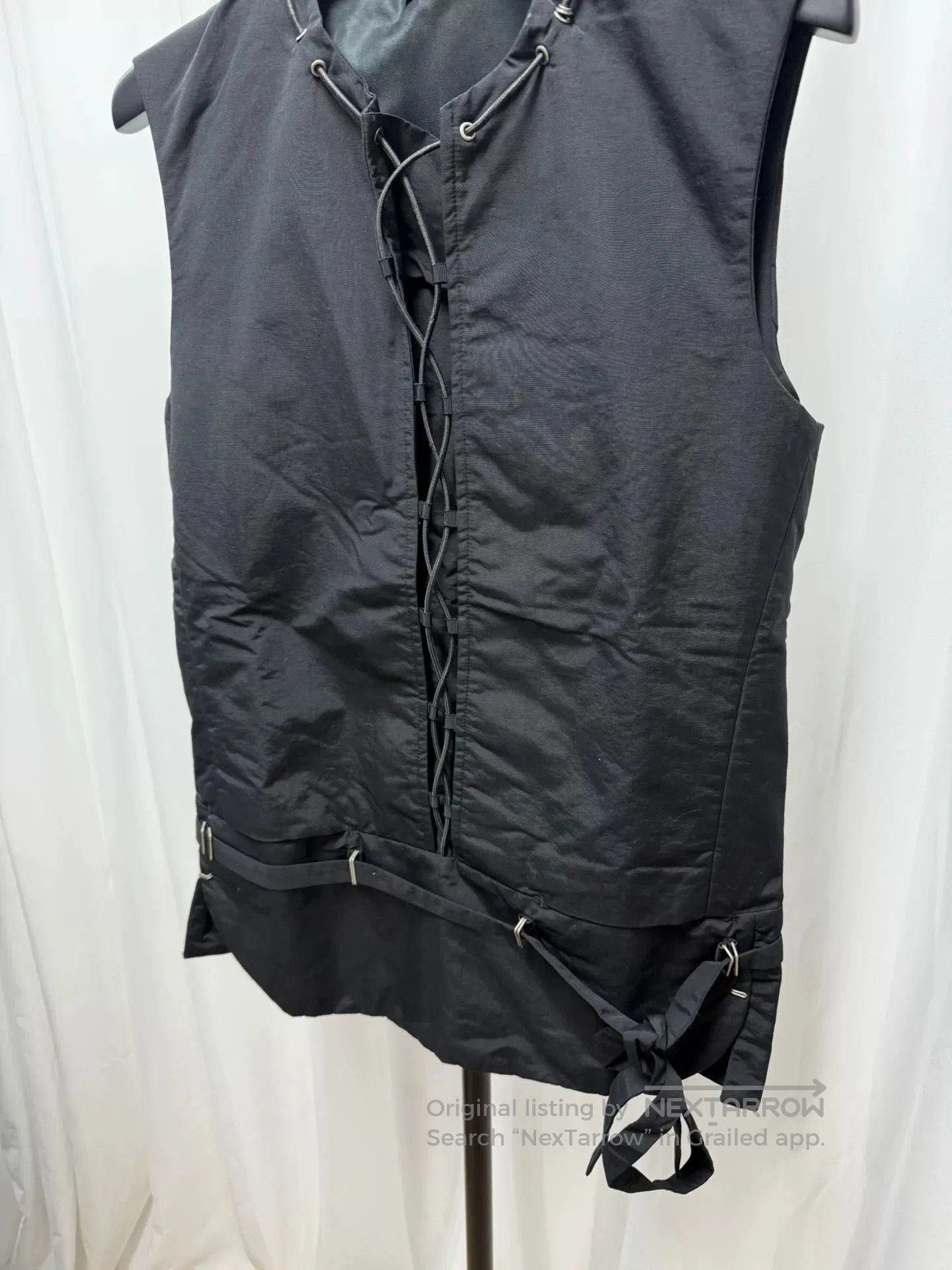 Ann Demeulemeester ann demeulemeester sleeveless black vest jacket. Size US M / EU 48-50 / 2 - 2 Thumbnail