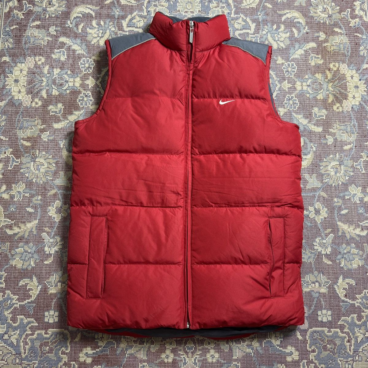 Nike 21x26 2000s Nike Down Puffer Vest Embroidered mini logo Y2K Size US S / EU 44-46 / 1 - 2 Thumbnail