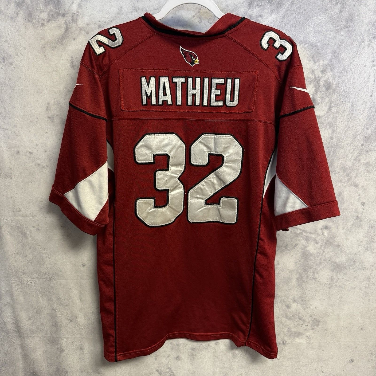 Reebok Nike Arizona Cardinals Tyrann Mathieu #32 NFL On Field Jerse Size US M / EU 48-50 / 2 - 1 Thumbnail