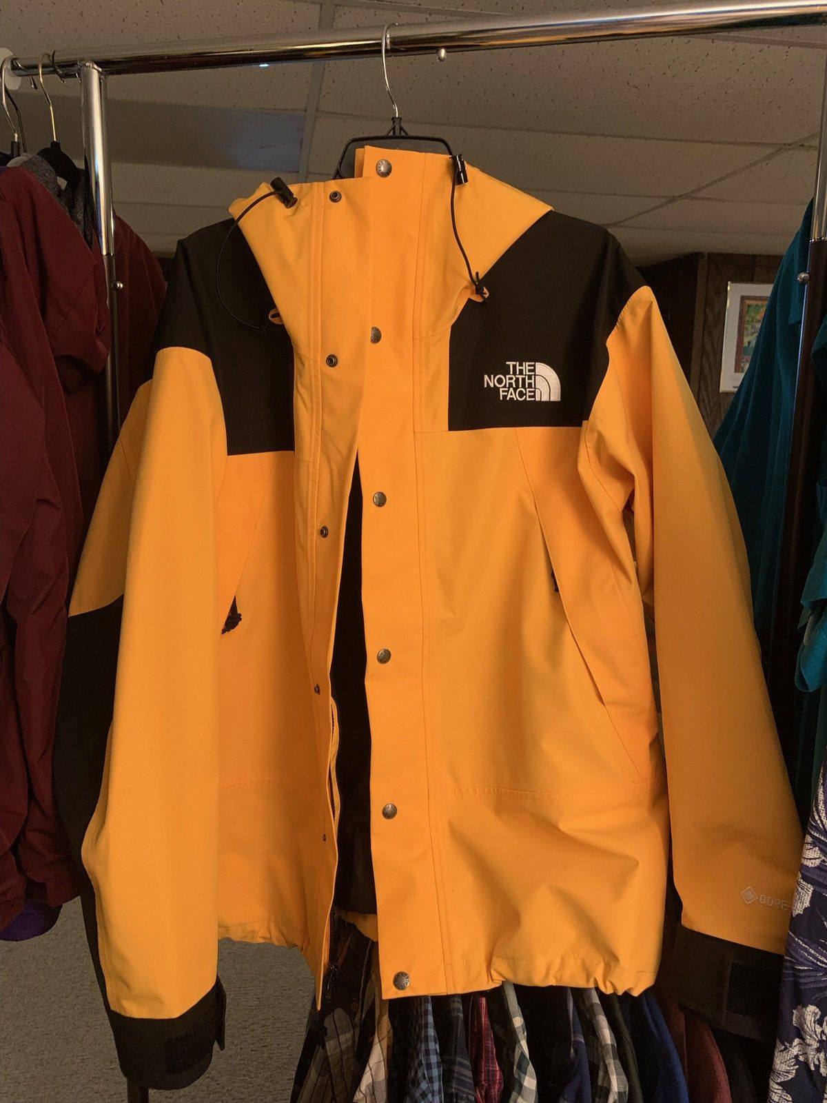 The North Face The North Face Mountain Jacket TNF Yellow Grailed