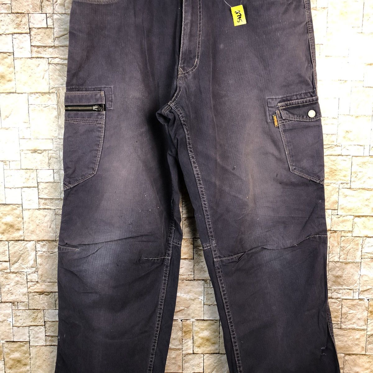Faded Glory Dogman Purple Cargo Multipocket Pants #A745 Size US 34 / EU 50 - 6 Thumbnail