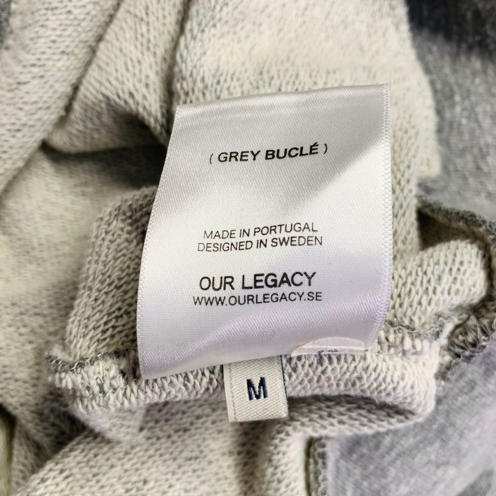 Our Legacy Size S Grey Heather Cotton Blend Hoodie Sweatshirt Size US S / EU 44-46 / 1 - 10 Thumbnail