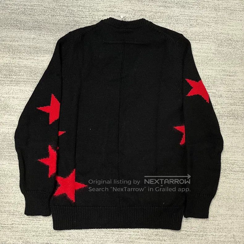 Givenchy Givenchy Openwork Five-Star Wool Mohair Sweater Size US S / EU 44-46 / 1 - 2 Thumbnail