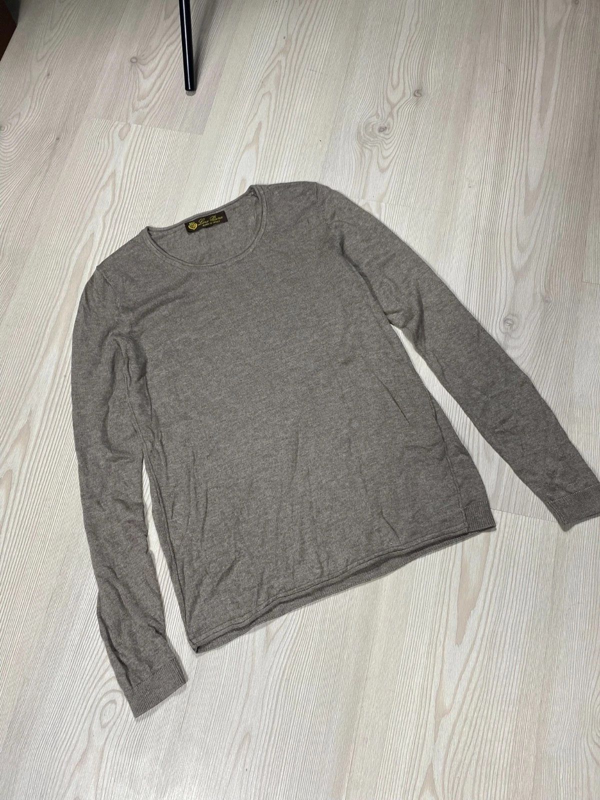Loro Piana Loro Piana Coton 100% Sweater Creamy Size XS / US 0-2 / IT 36-38 - 1 Thumbnail