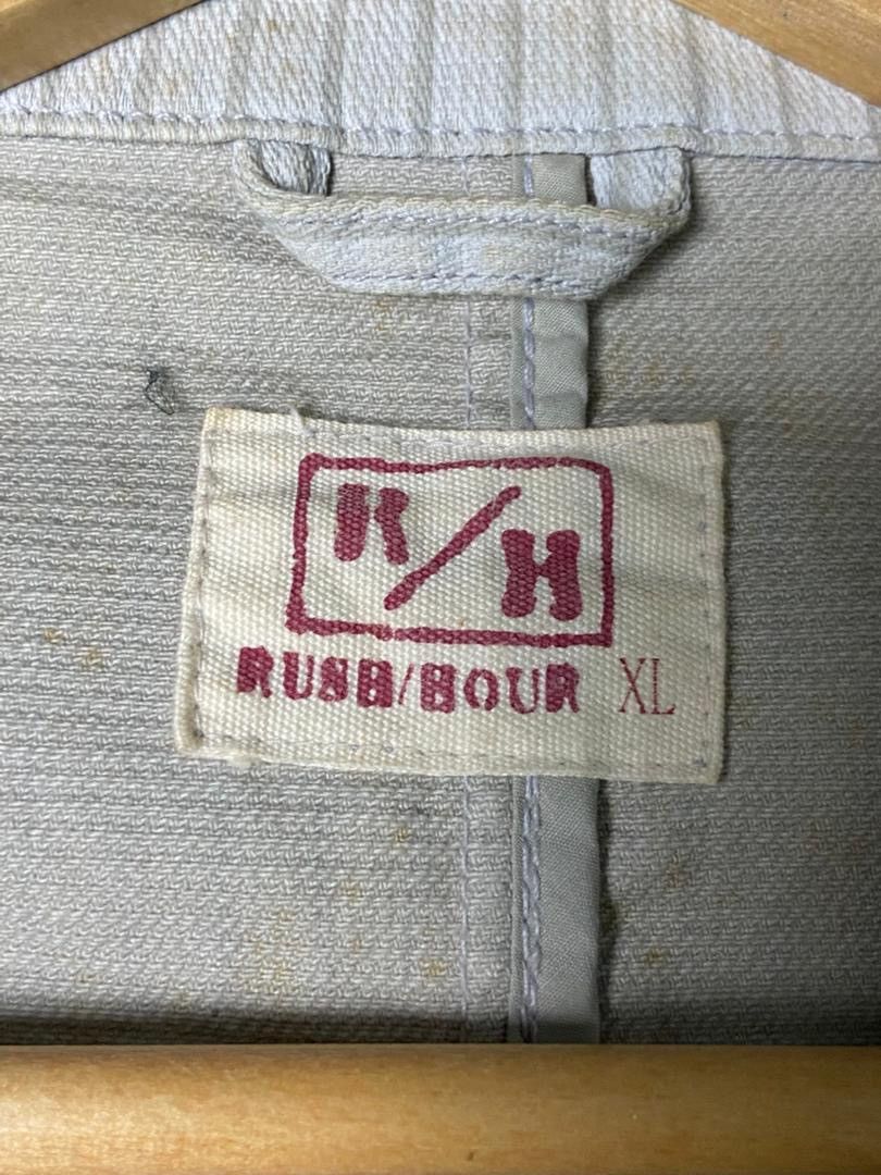 Japanese Brand Vintage RUSH HOUR Stripes Light Blazer (137) Size US XL / EU 56 / 4 - 7 Thumbnail