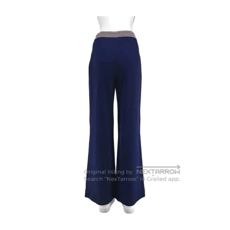 Chanel Chanel Navy Blue Women's Casual Pants . Size 23" - 1 Thumbnail