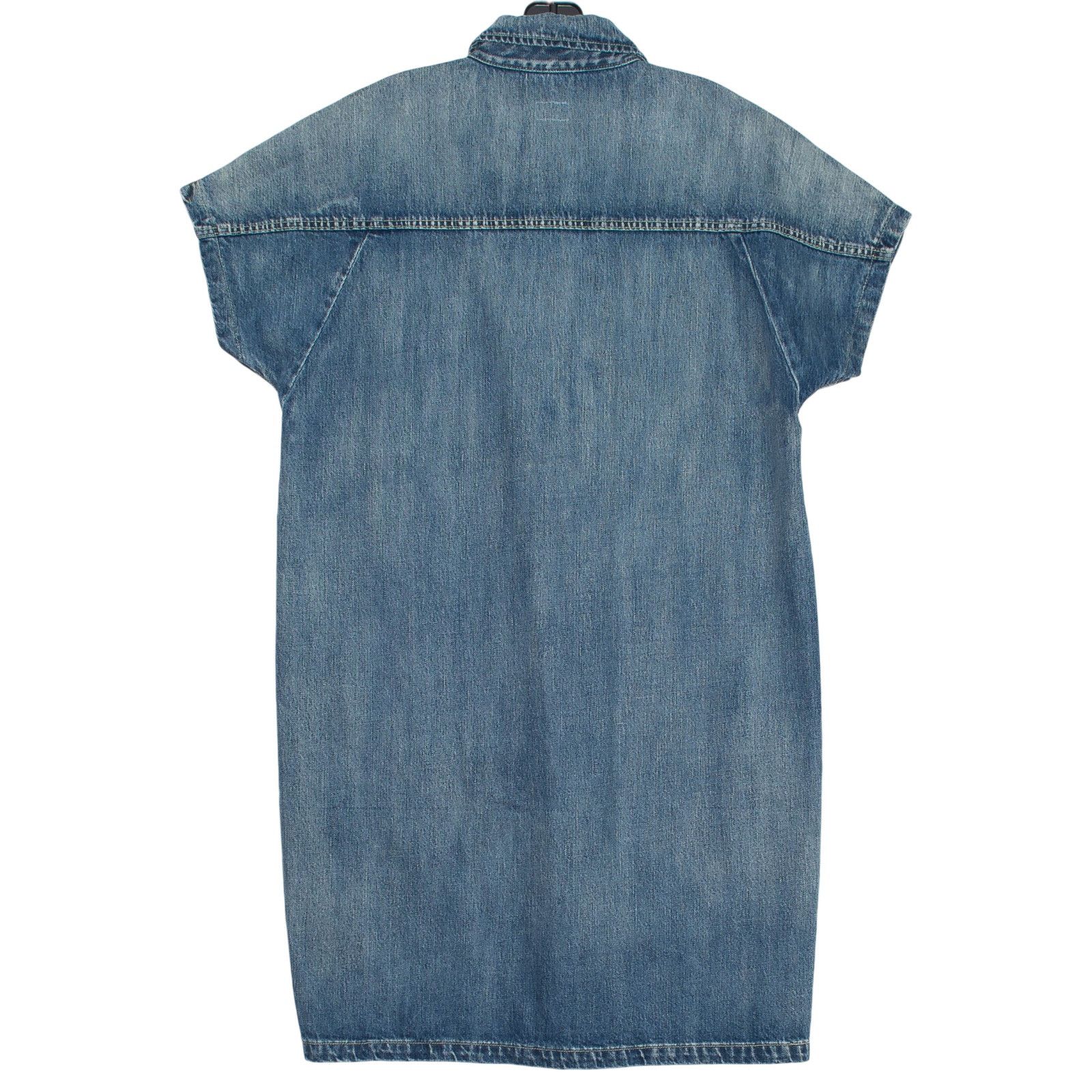 ABLE Able Denim Dress Blue L Minimalist Quiet Luxury Coastal Size L / US 10 / IT 46 - 2 Thumbnail