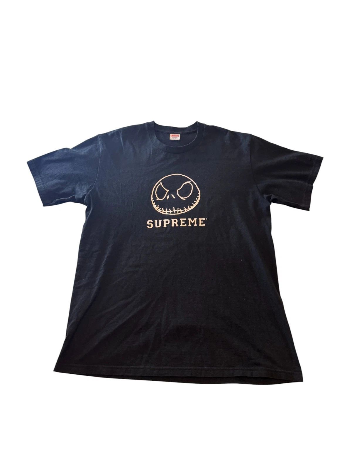 Supreme Supreme Jack Skellington Tee Black Size L Size US L / EU 52-54 / 3 - 1 Thumbnail