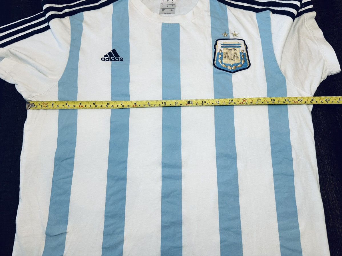 Adidas 2014 Argentina Adidas Men’s Fan Tee Messi #10-Size Large Size US L / EU 52-54 / 3 - 4 Thumbnail