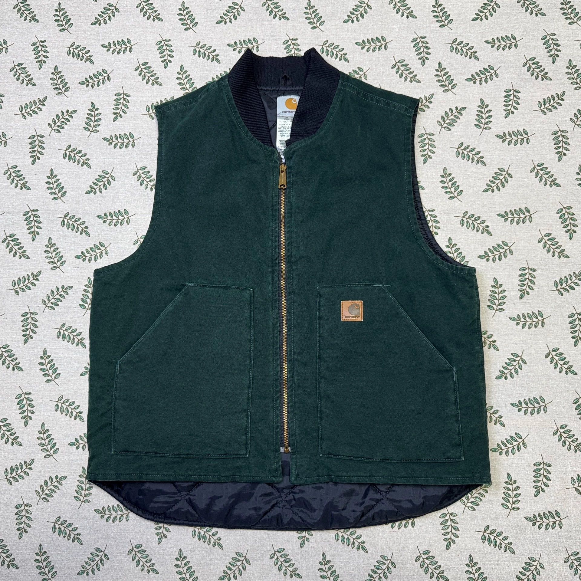 Carhartt Carhartt V02 SPC Spruce Green Vest L 06 Near Mint Size US L / EU 52-54 / 3 - 1 Thumbnail