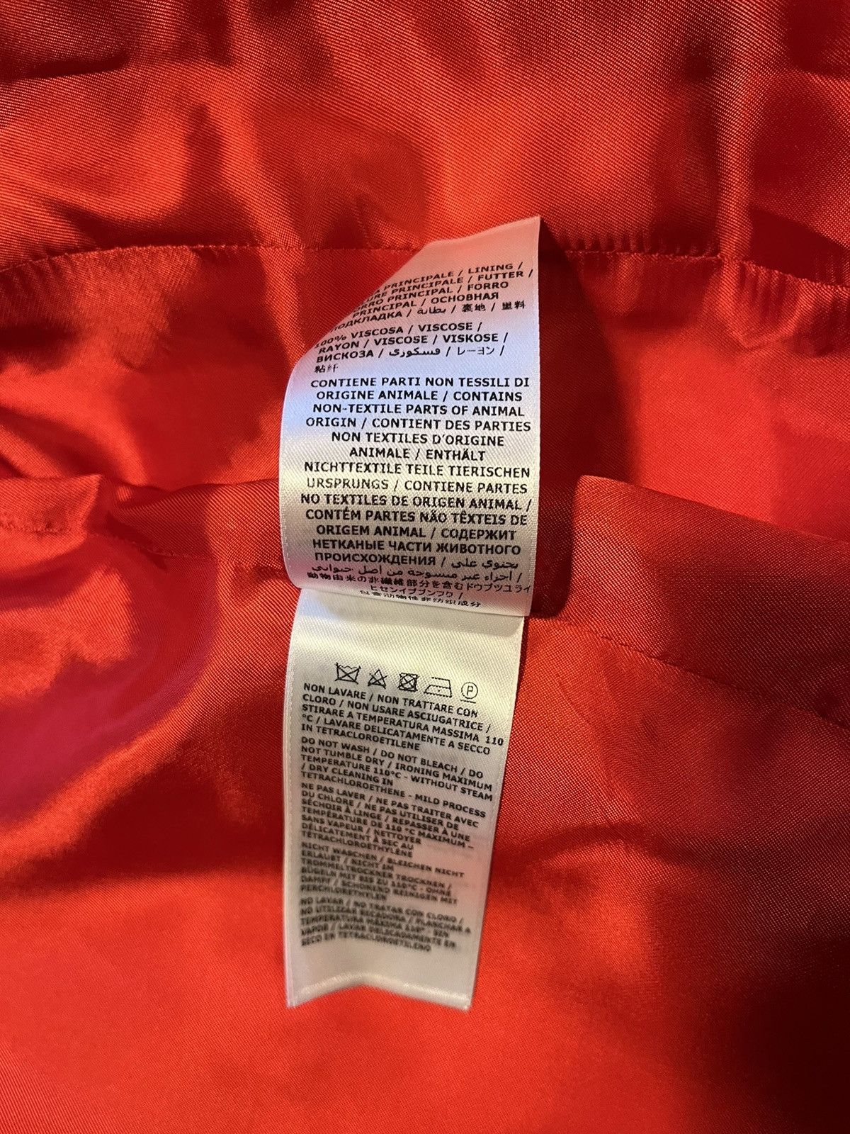 Salvatore Ferragamo Ferragamo red wool double breasted blazer. Size M / US 6-8 / IT 42-44 - 9 Thumbnail