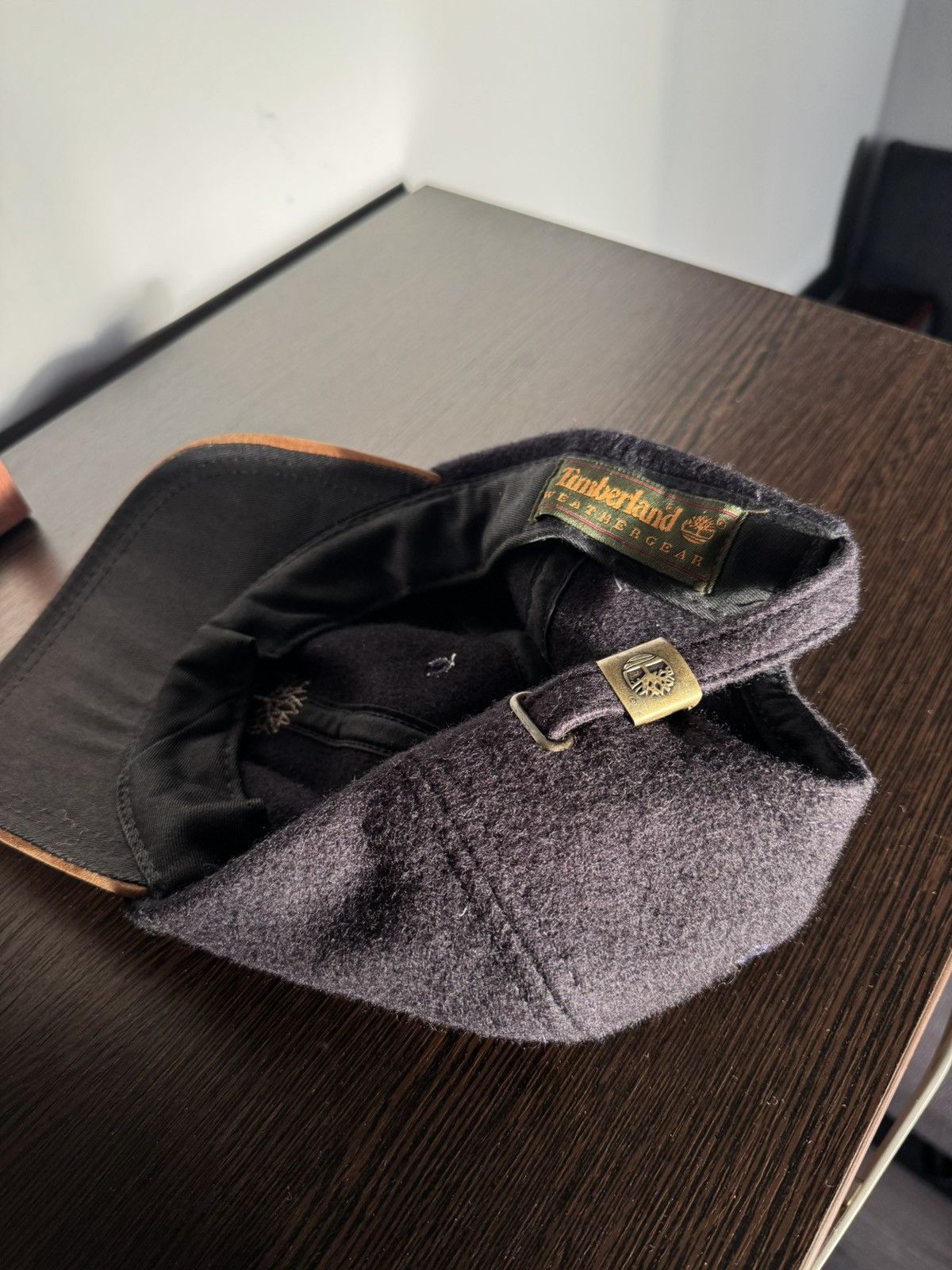 Timberland Timberland Weathergear Vintage Wool/ Leather cap Size ONE SIZE - 5 Thumbnail