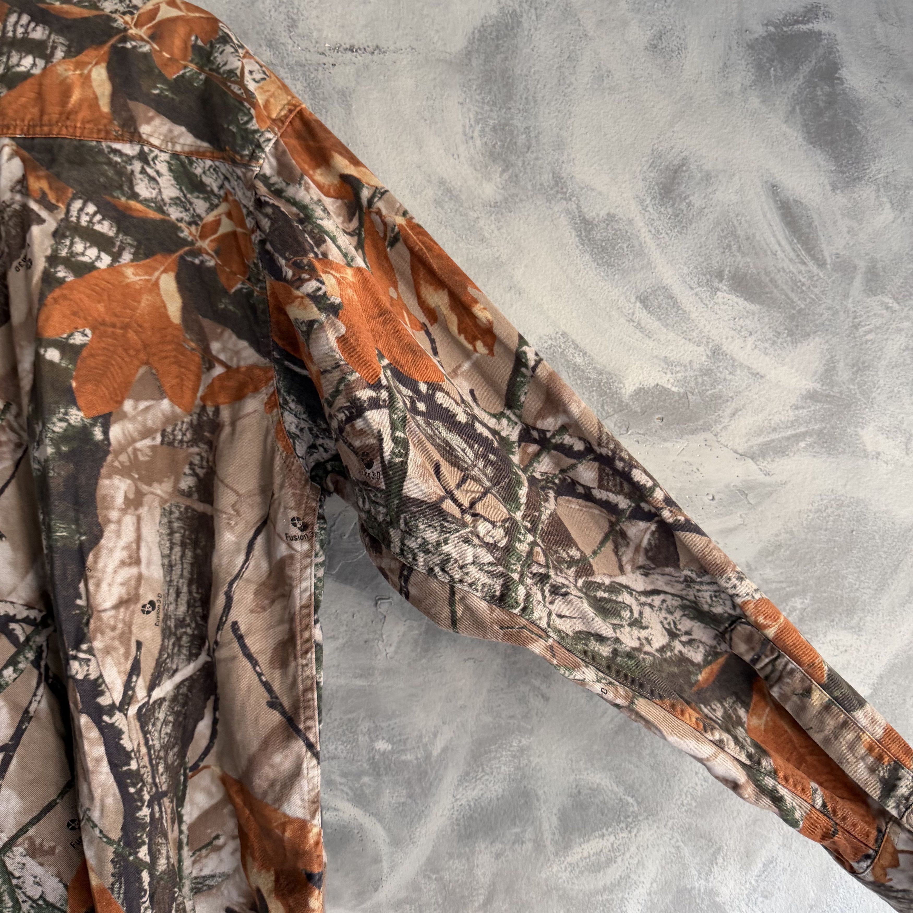 Other Vtg Y2K Outfitters Ridge Button Shirt Camo Fusion 3D Size US XL / EU 56 / 4 - 7 Thumbnail