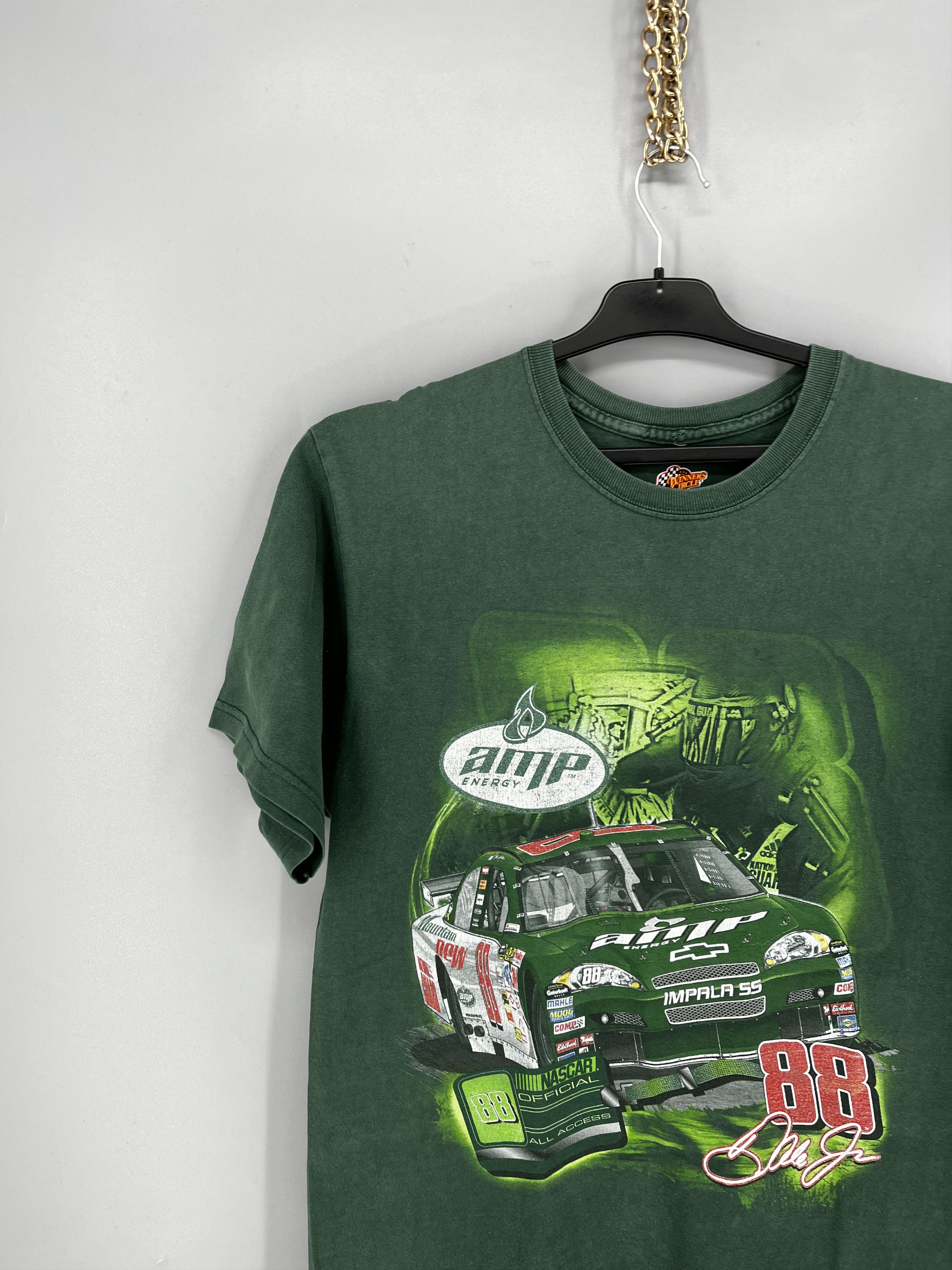 NASCAR Vintage NASCAR Dale Junior 88 Amp Energy T-Shirt M Size US M / EU 48-50 / 2 - 4 Thumbnail