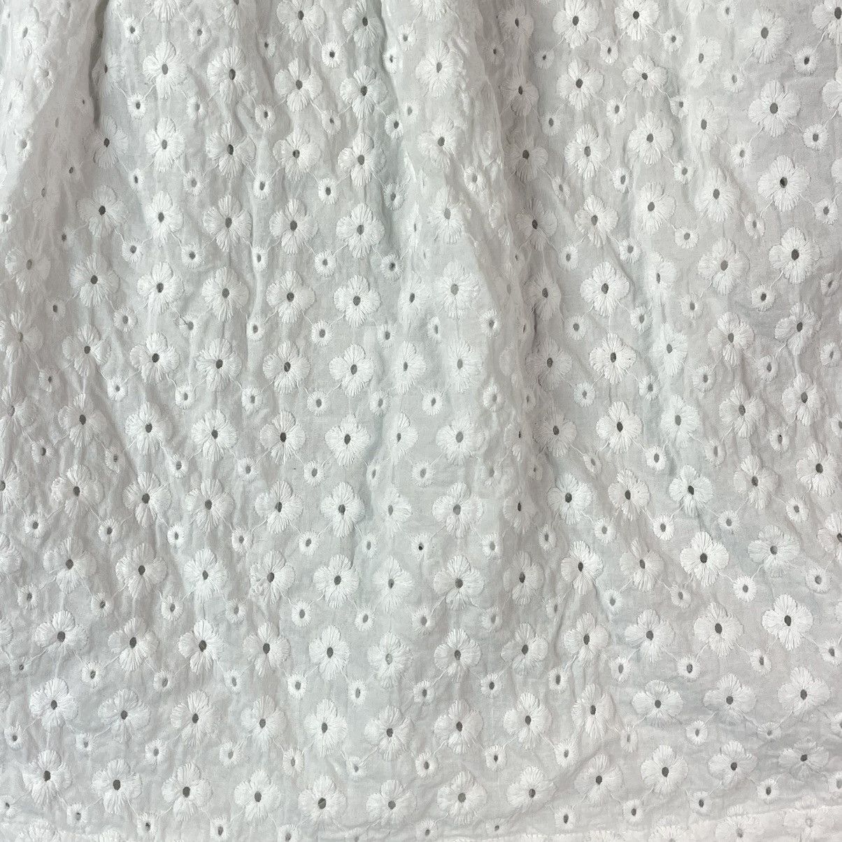 Comme des Garcons × Comme des Garcons SHIRT Comme Des Garcons Shirt Flower Textured Lace Midi Skirt Size 27" / US 4 / IT 40 - 5 Thumbnail