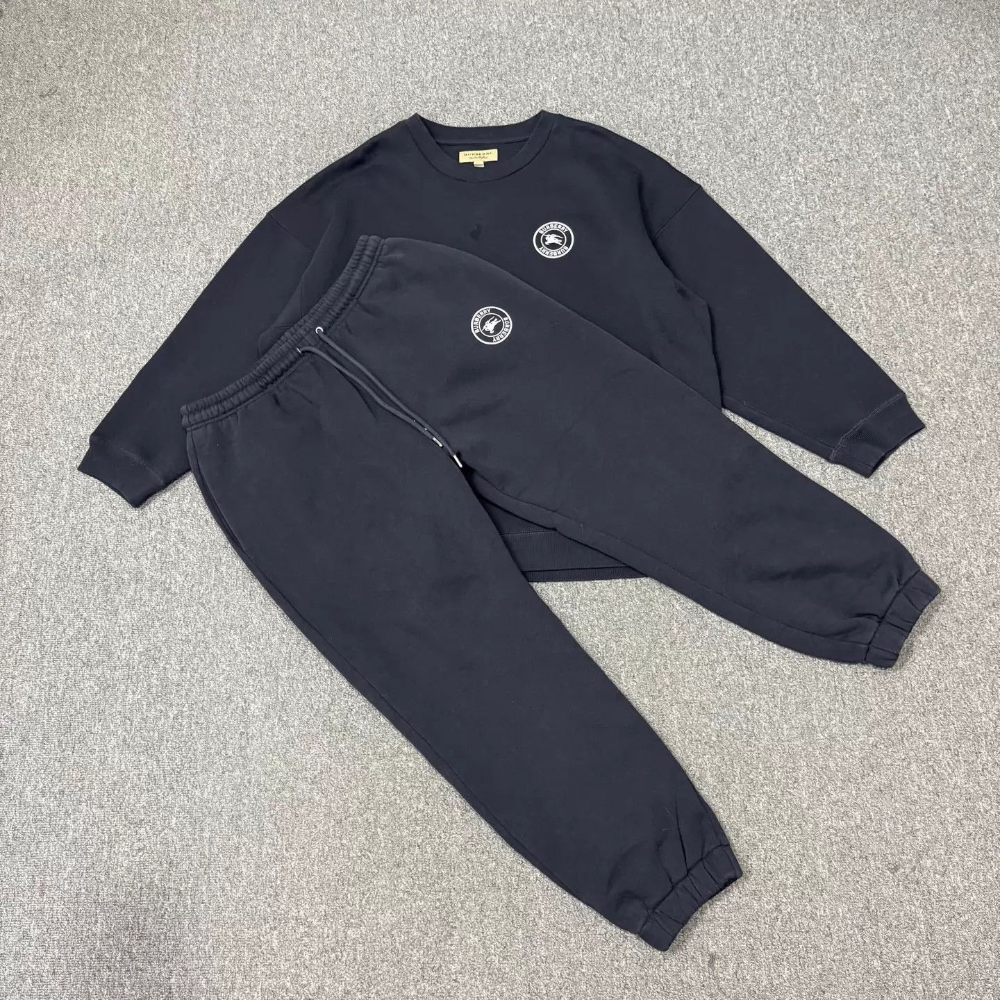 Burberry Burberry Equestrian Knight Black Sweatshirt Set XXL Size US XXL / EU 58 / 5 - 1 Thumbnail