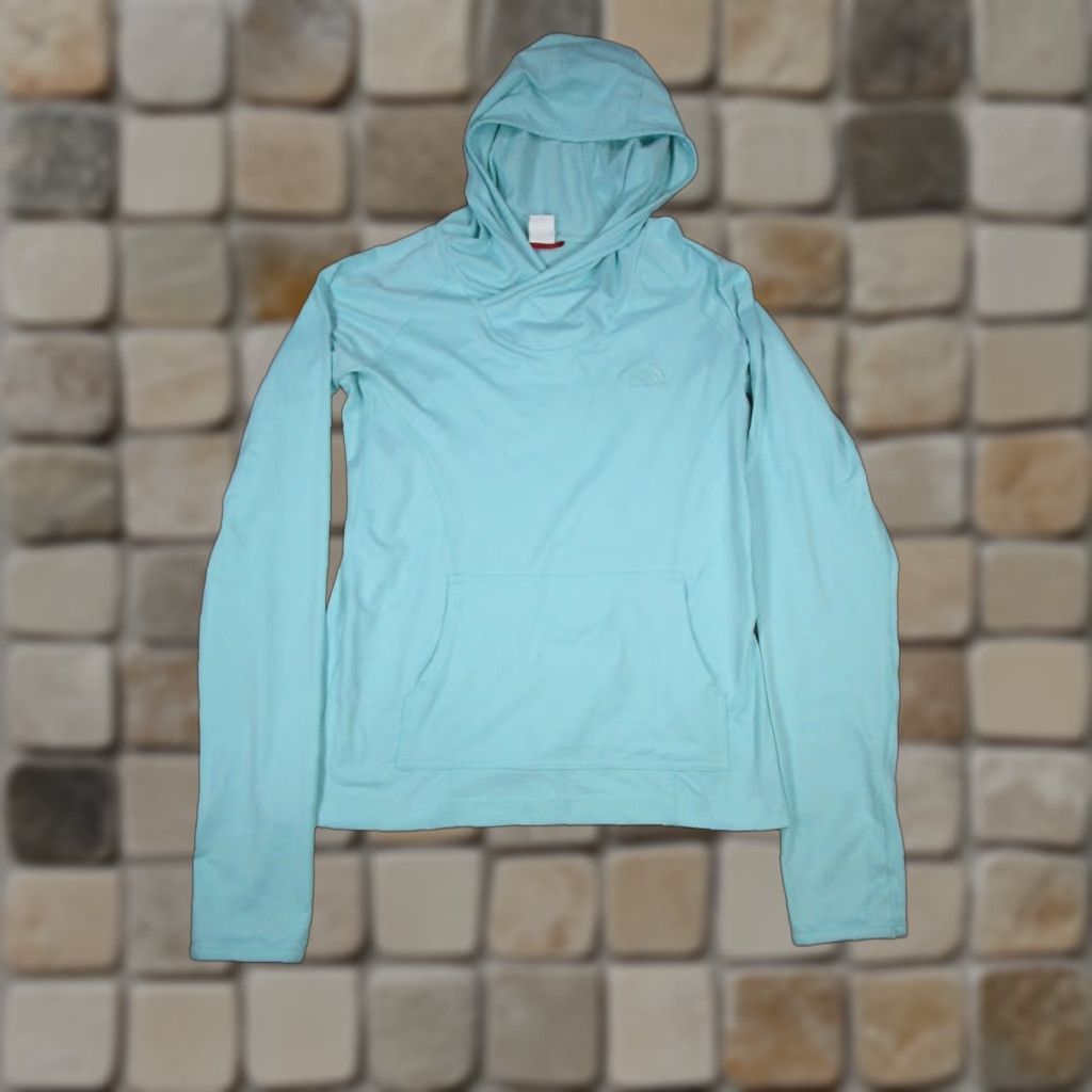 The North Face The North Face Hoodie Womens Small Blue Vaporwick Pullover Size S / US 4 / IT 40 - 1 Thumbnail