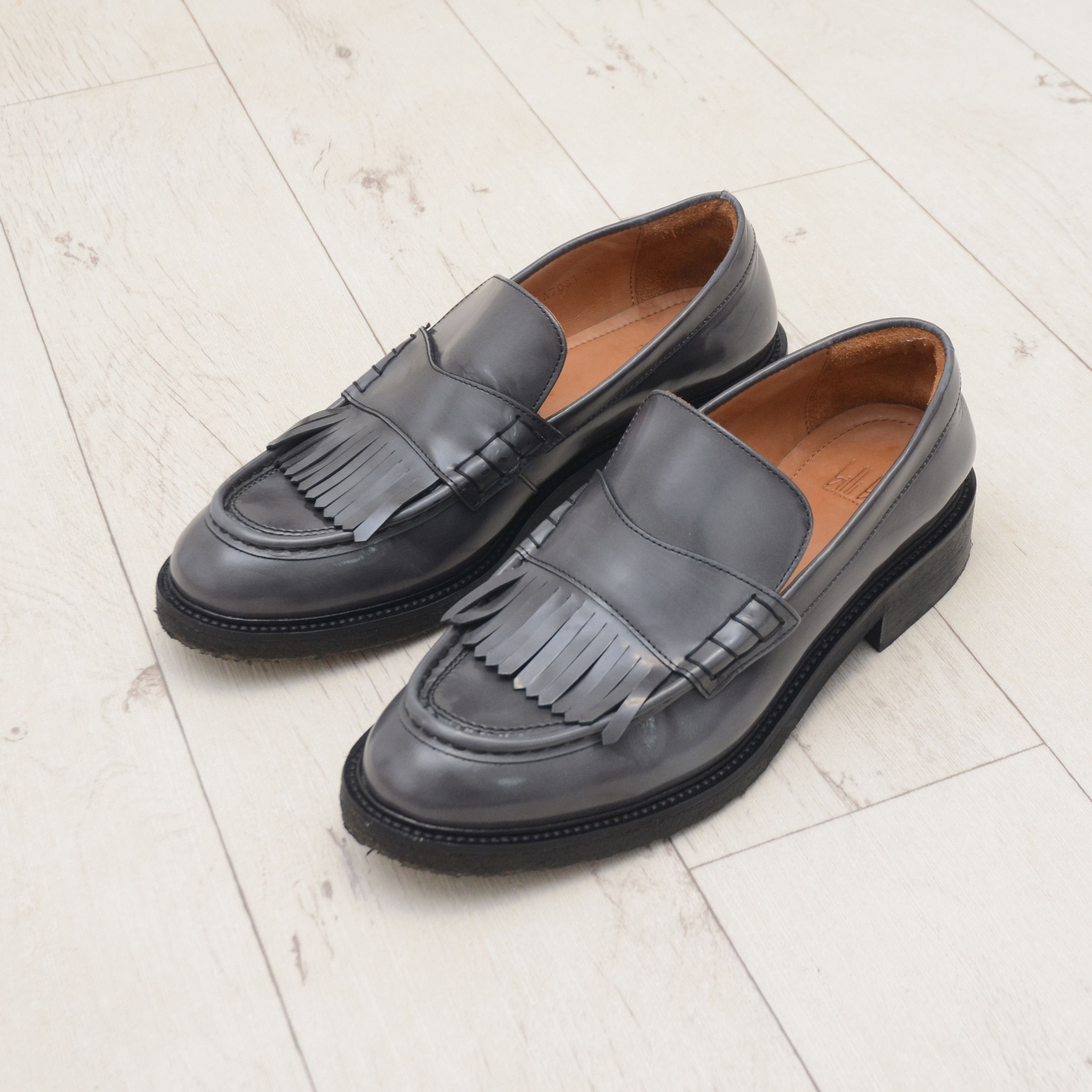 Billi Bi Billi Bi Copenhagen EU 42 Leather Loafers Slip-On Shoes Size US 12 / IT 42 - 5 Thumbnail