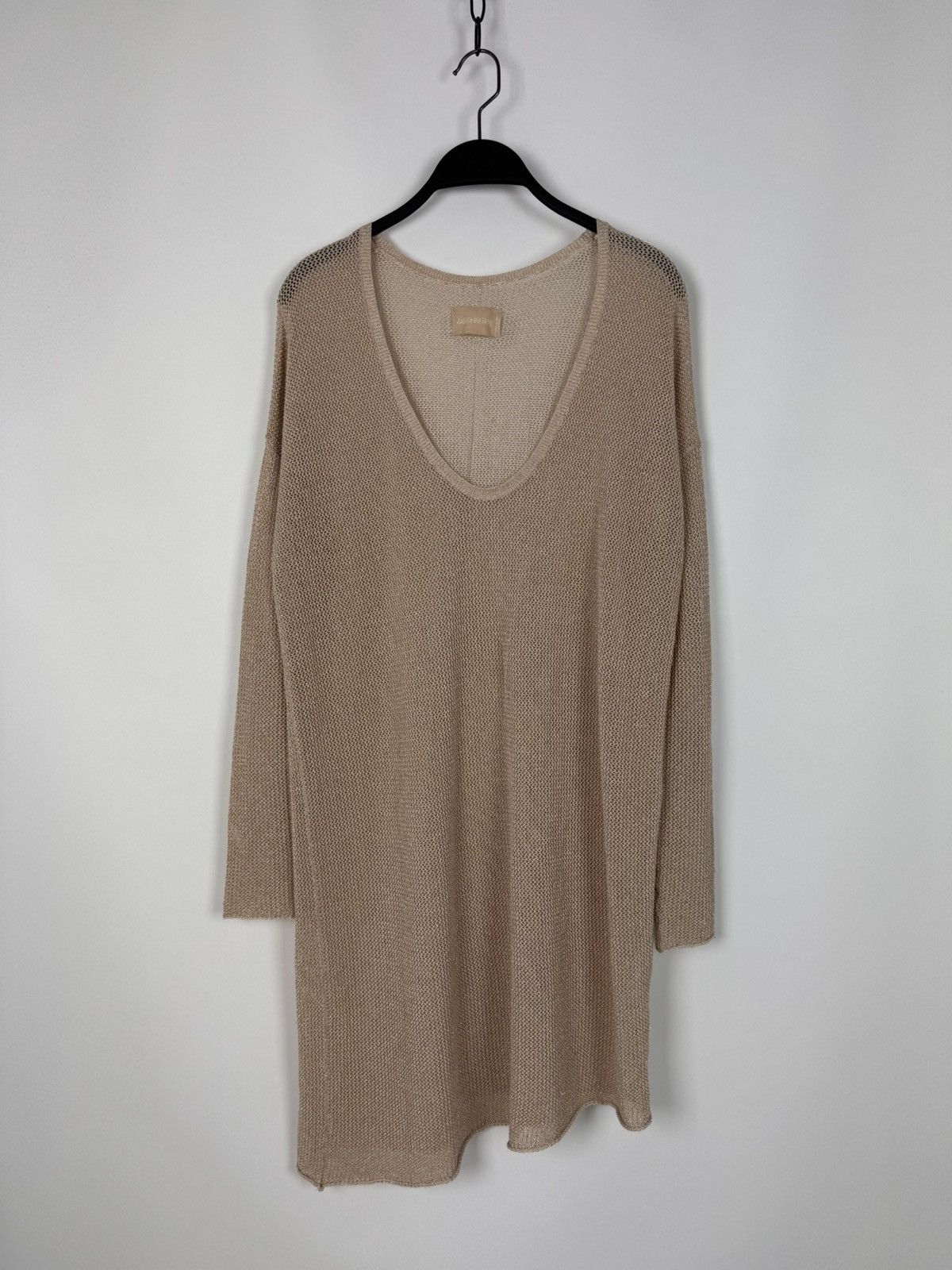 Zadig & Voltaire Zadig & Voltaire Mesh Tunic Dress Size L / US 10 / IT 46 - 3 Thumbnail