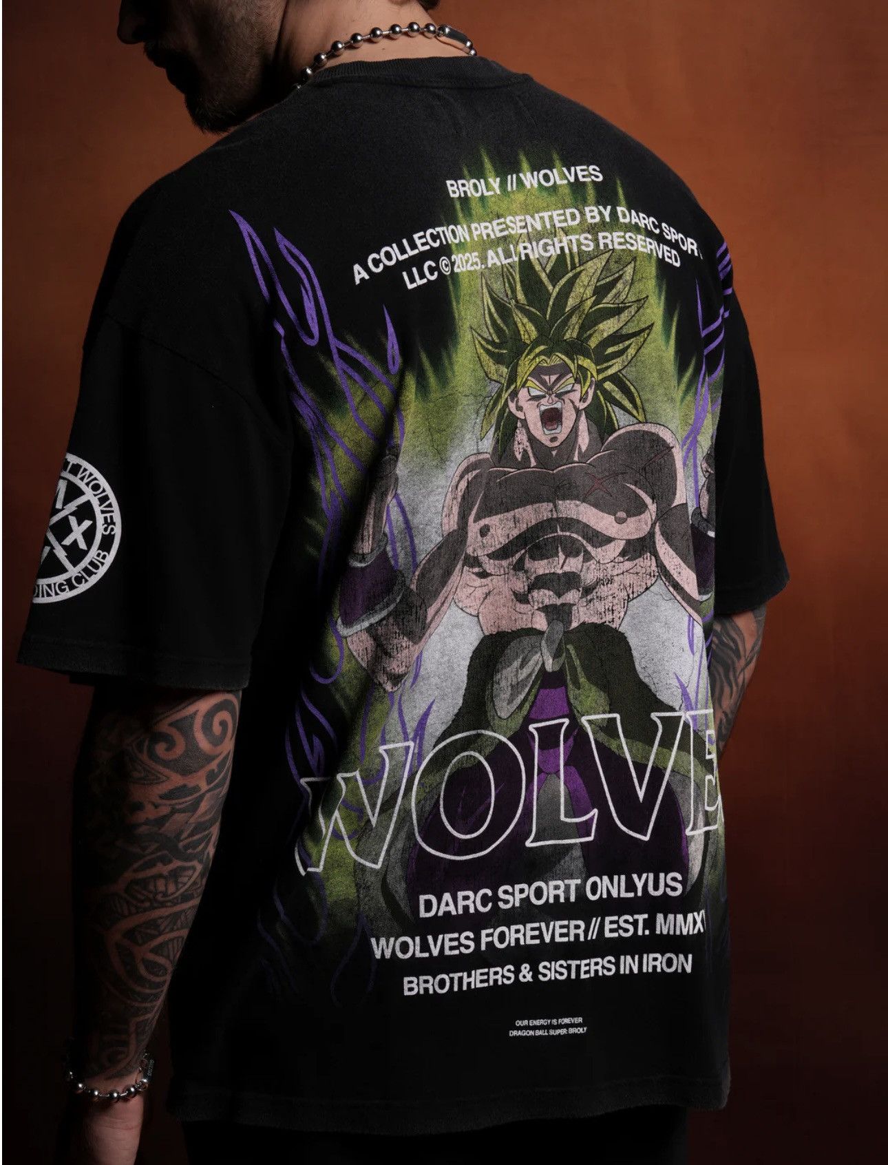 Darc Sport Darc Sport FULL POWER "PREMIUM" OVERSIZED TEE IN BLACK Size US S / EU 44-46 / 1 - 2 Thumbnail