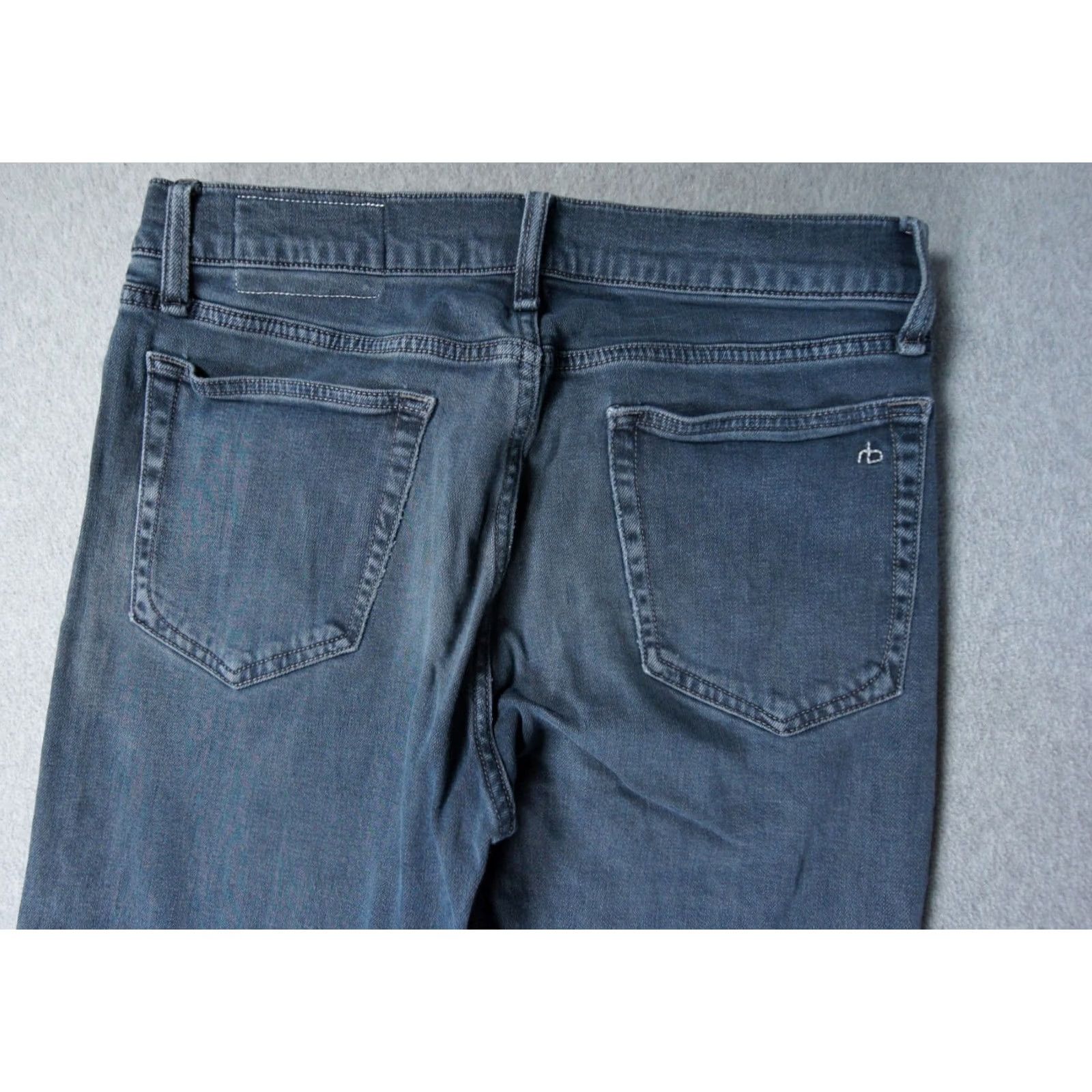 Rag & Bone rag & bone Jeans Mens 31x31 Blue Denim Slim Fit 2 Casual Adult Designer Jeans Size US 31 - 5 Thumbnail