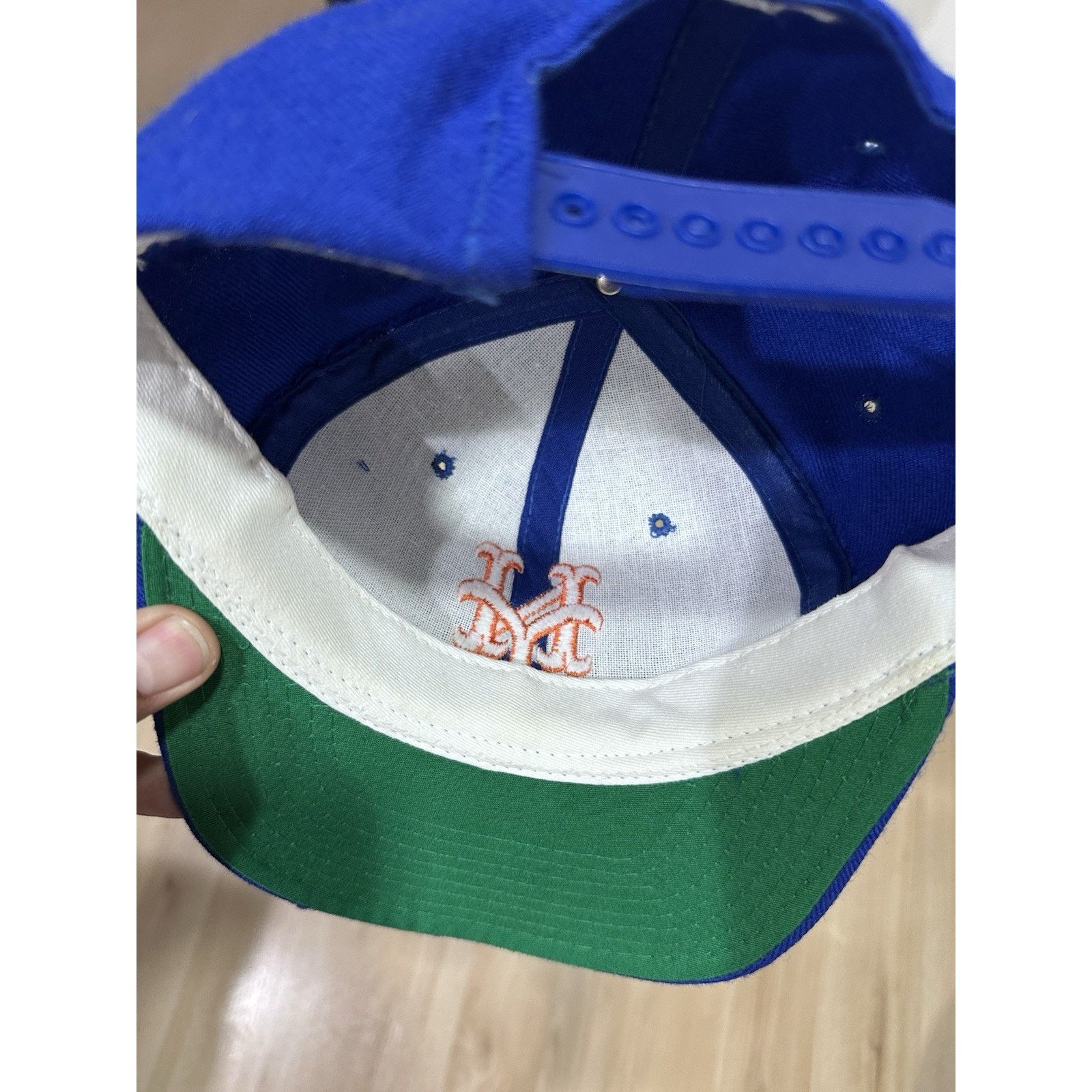 Starter Vintage Starter New York Mets Plain Logo MLB Hat Wool Size ONE SIZE - 6 Thumbnail