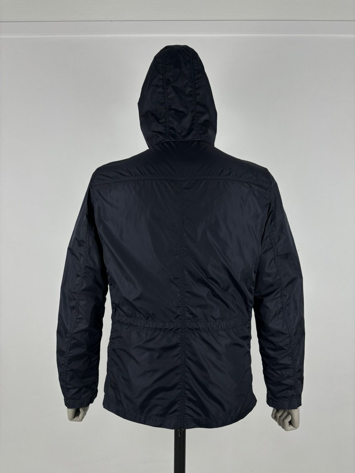 Moncler RARE ROY Front Patch Pocket Nylon Rain Hooded Jacket Bomber Windbreaker Size US M / EU 48-50 / 2 - 3 Thumbnail
