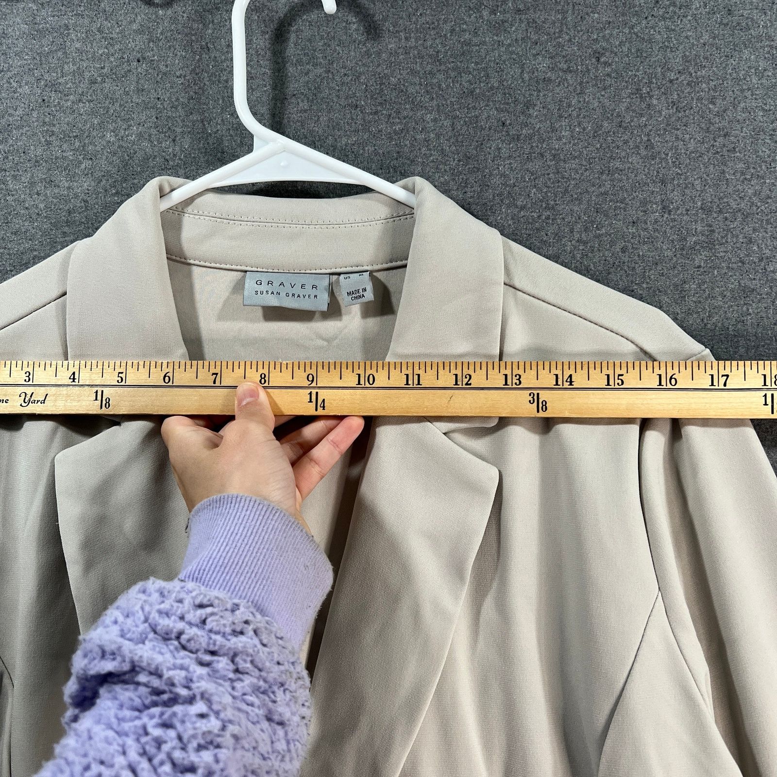 Other GRAVER Susan Graver LK Fusion 3/4 Sleeve Cutaway Hem Size XL / US 12-14 / IT 48-50 - 6 Thumbnail