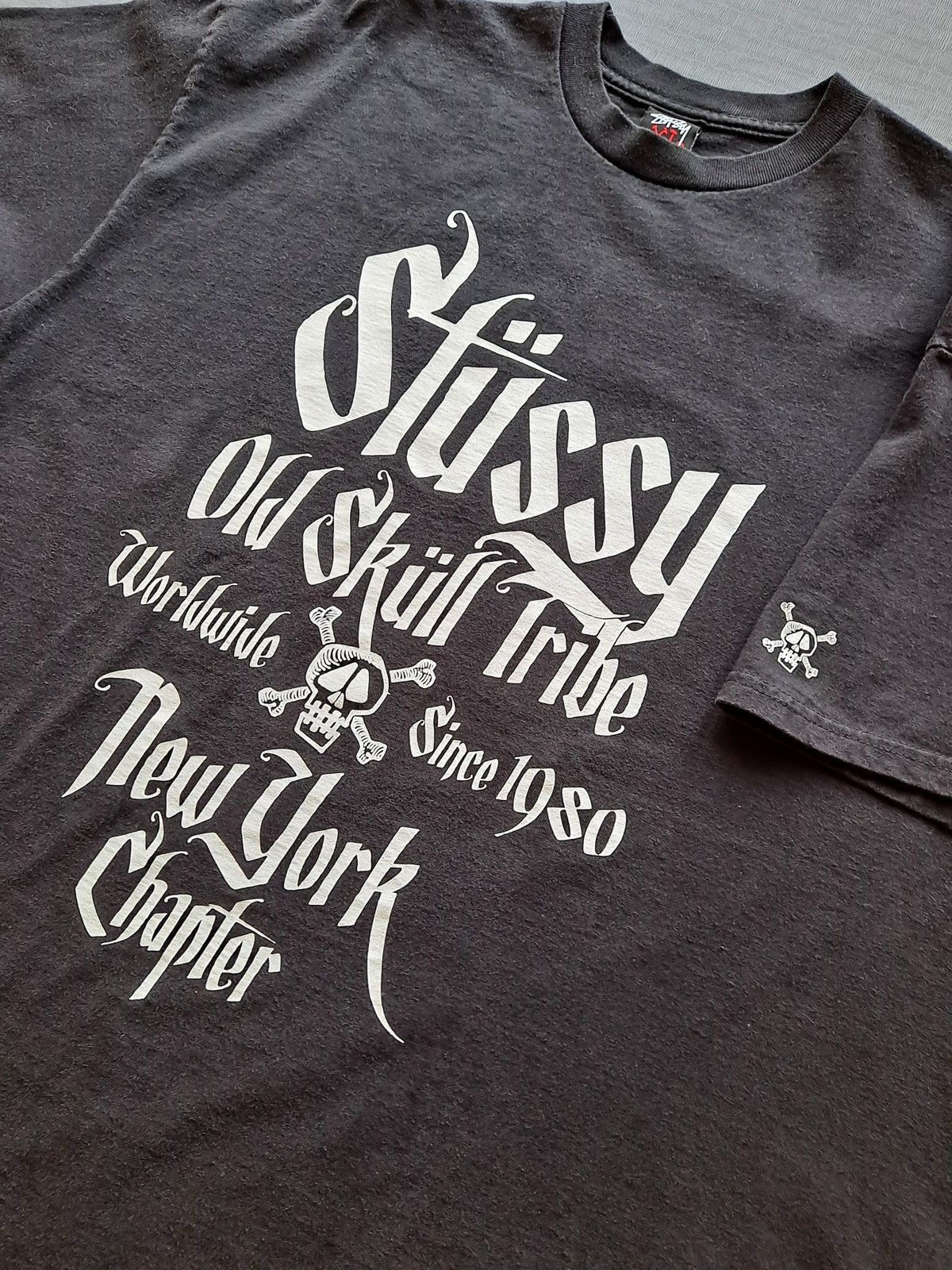 Stussy Stussy Old Skull Tribe Worldwide NY Chapter Skull Size US XL / EU 56 / 4 - 2 Thumbnail