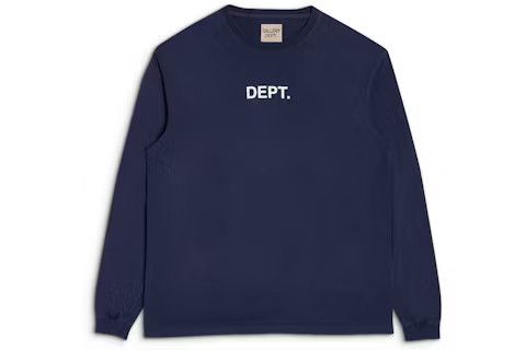 Gallery Dept. Gallery Dept 'Logo' Navy & White LS Tee Size US XXL / EU 58 / 5 - 1 Preview