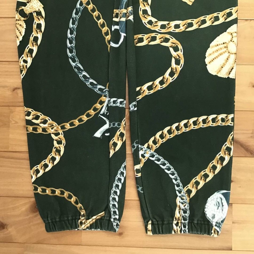 Bape BAPE JEWELS Shark Sweat pants Green a bathing ape ★size M Size US 32 / EU 48 - 6 Thumbnail