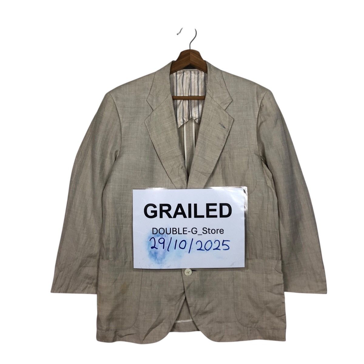 Burberry 📌Vintage Chore Coats Jackets Burberrys Double Breast Size US S / EU 44-46 / 1 - 1 Thumbnail