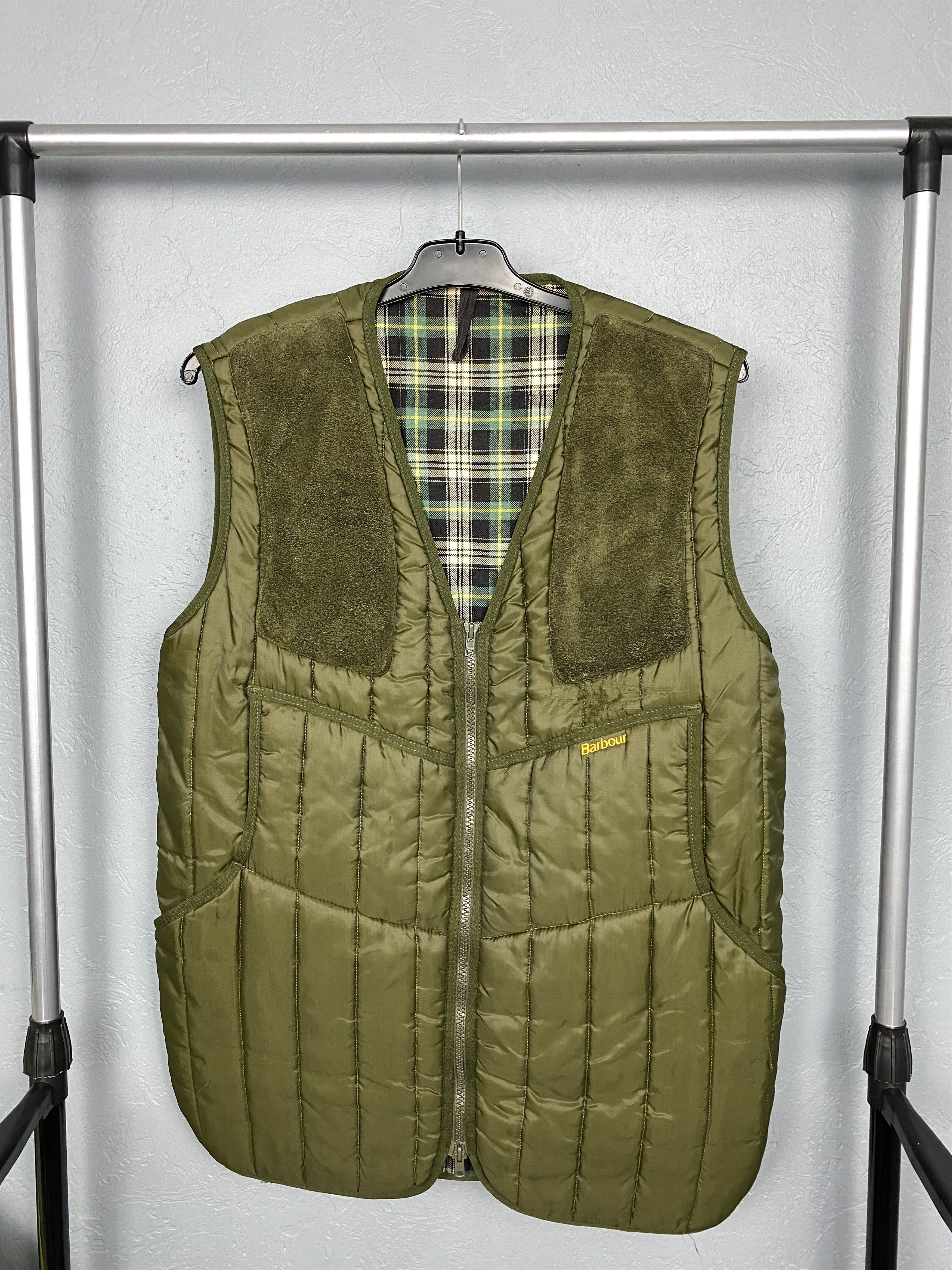 Barbour Barbour Vintage Faded Quilted Vest Size US S / EU 44-46 / 1 - 1 Thumbnail