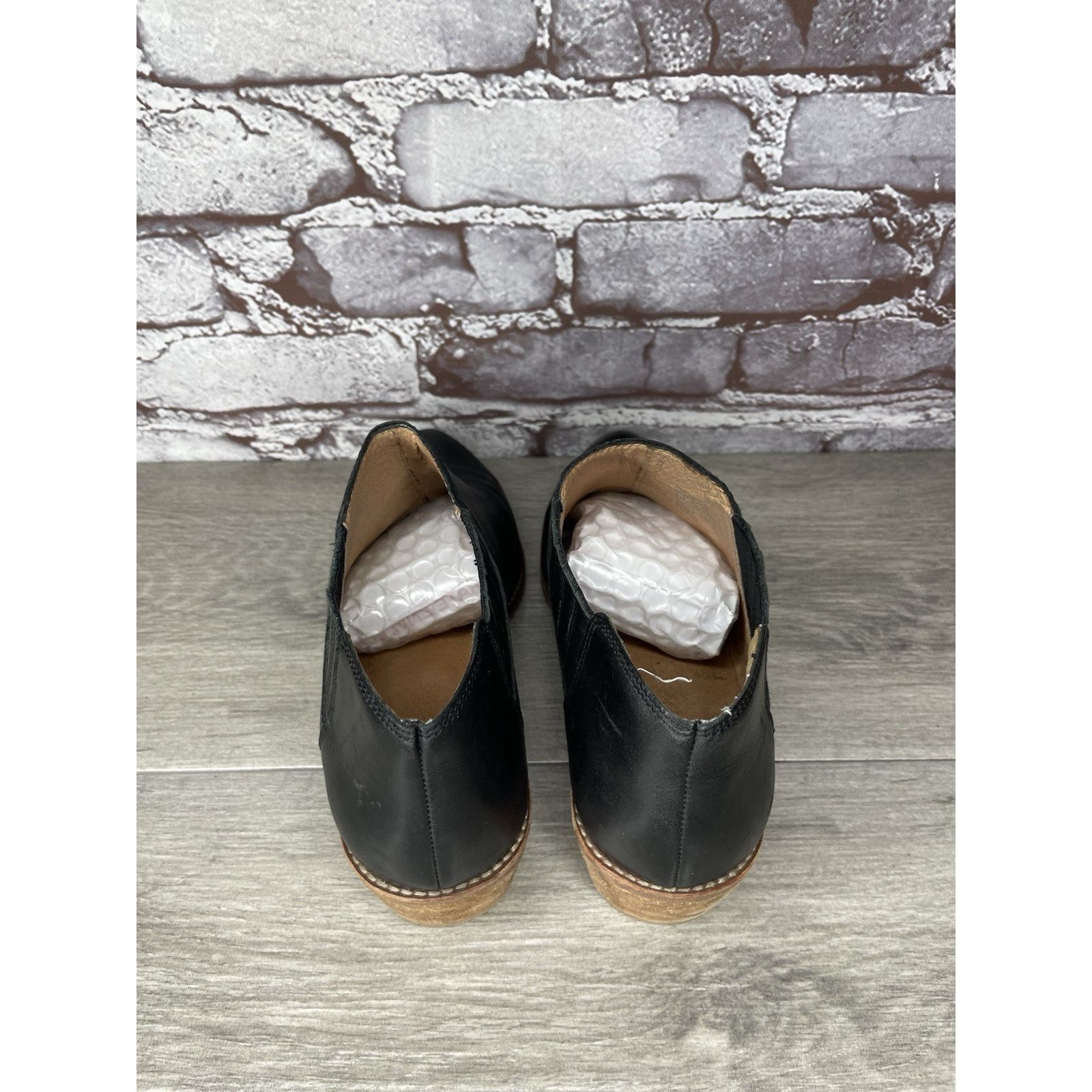 Madewell Madewell The Myles Black Leather Ankle Booties Heeled Boots Size US 8 / IT 38 - 6 Thumbnail