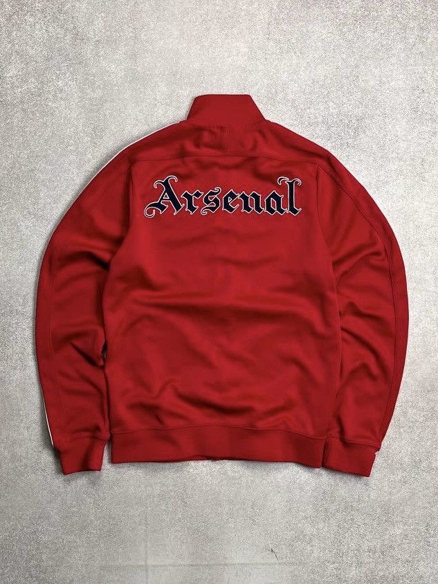 Nike × Vintage Vintage Nike Arsenal Olympic Zip Jacket Y2K S Size US S / EU 44-46 / 1 - 2 Thumbnail