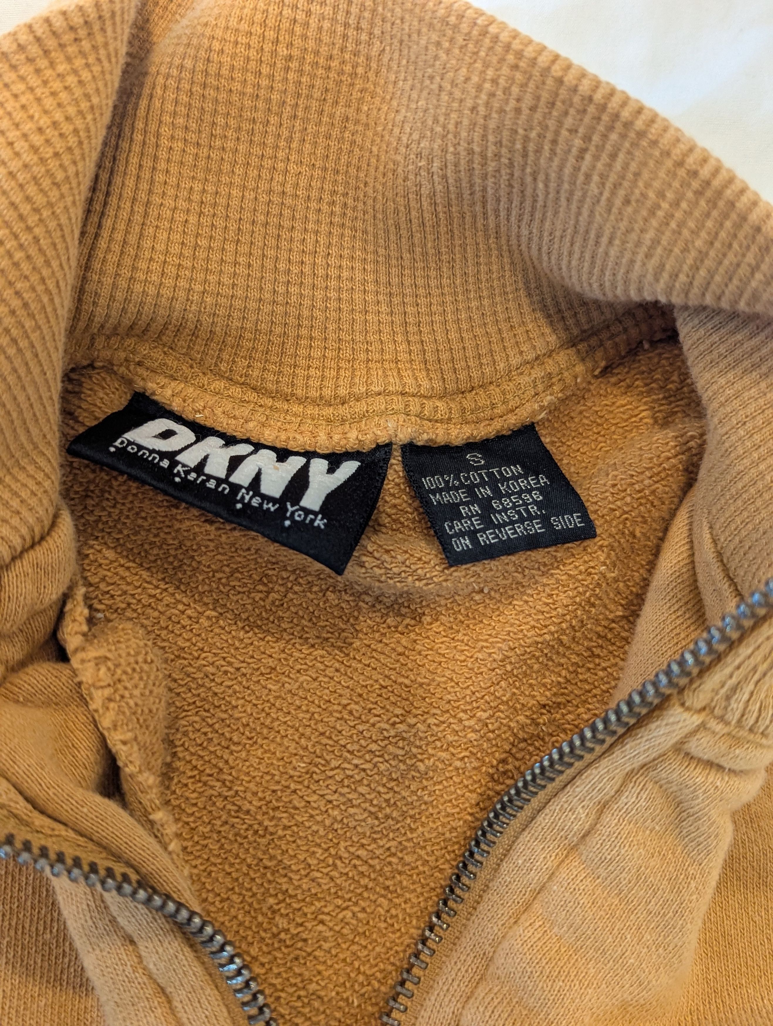 Donna Karan Vintage 90s DKNY Mustard Jogger Set Korea Size S/P Size 28" / US 6 / IT 42 - 8 Thumbnail