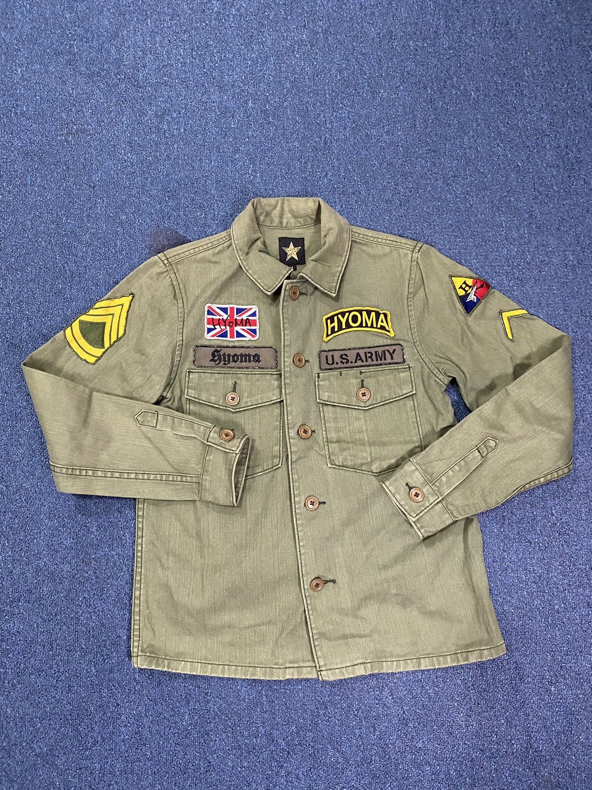20471120 Hyoma - 20471120 - U.S Army Jacket Size M / US 6-8 / IT 42-44 - 3 Thumbnail