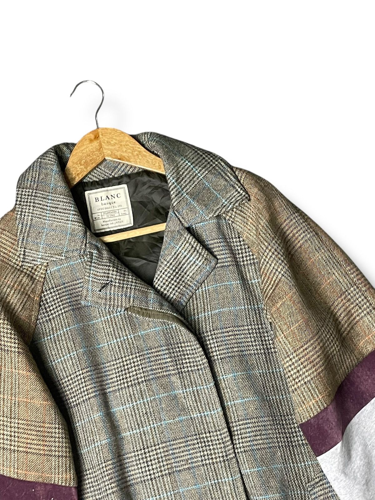 Japanese Brand × Vintage Vintage BLANC BASQUE Rare Design Long Coat (86) Size US XS / EU 42 / 0 - 2 Thumbnail