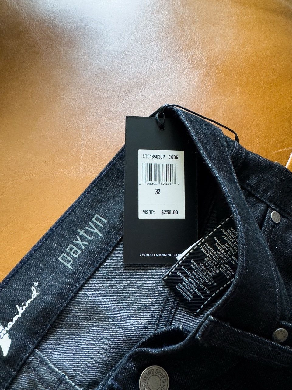 7 For All Mankind 7 for all Mankind Airweft Paxtyn Skinny - Size 32 Size US 32 / EU 48 - 6 Thumbnail