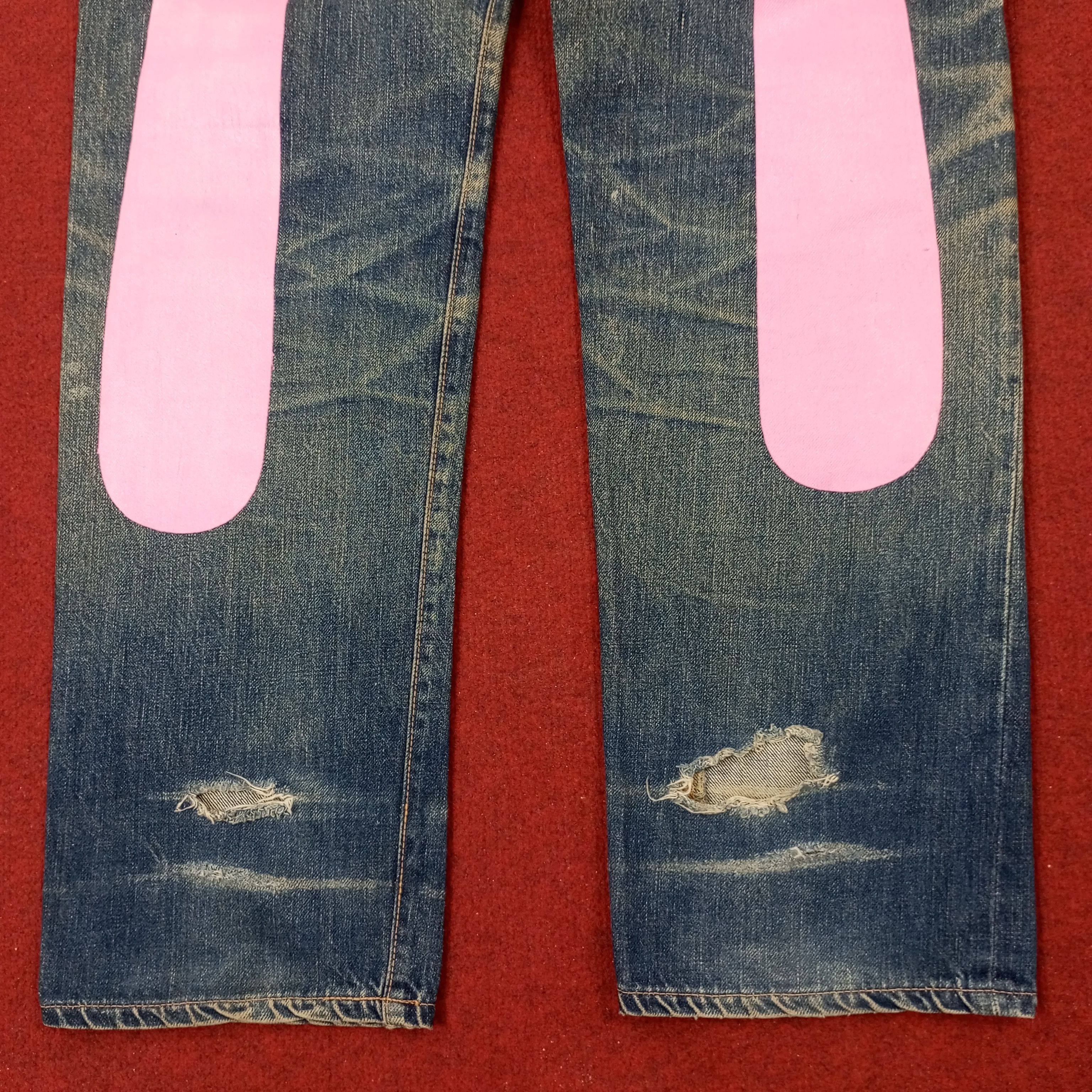 Evisu Evis Japanese Brand Fashion Custom Daicock Jeans c235n26 Size US 28 / EU 44 - 3 Thumbnail