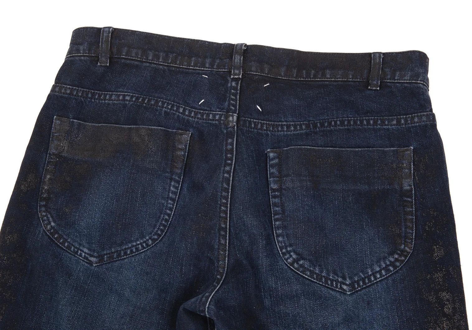 Maison Margiela Indigo Skinny Denim Pants Size 46 in Good Condition Size US 30 / EU 46 - 12 Thumbnail