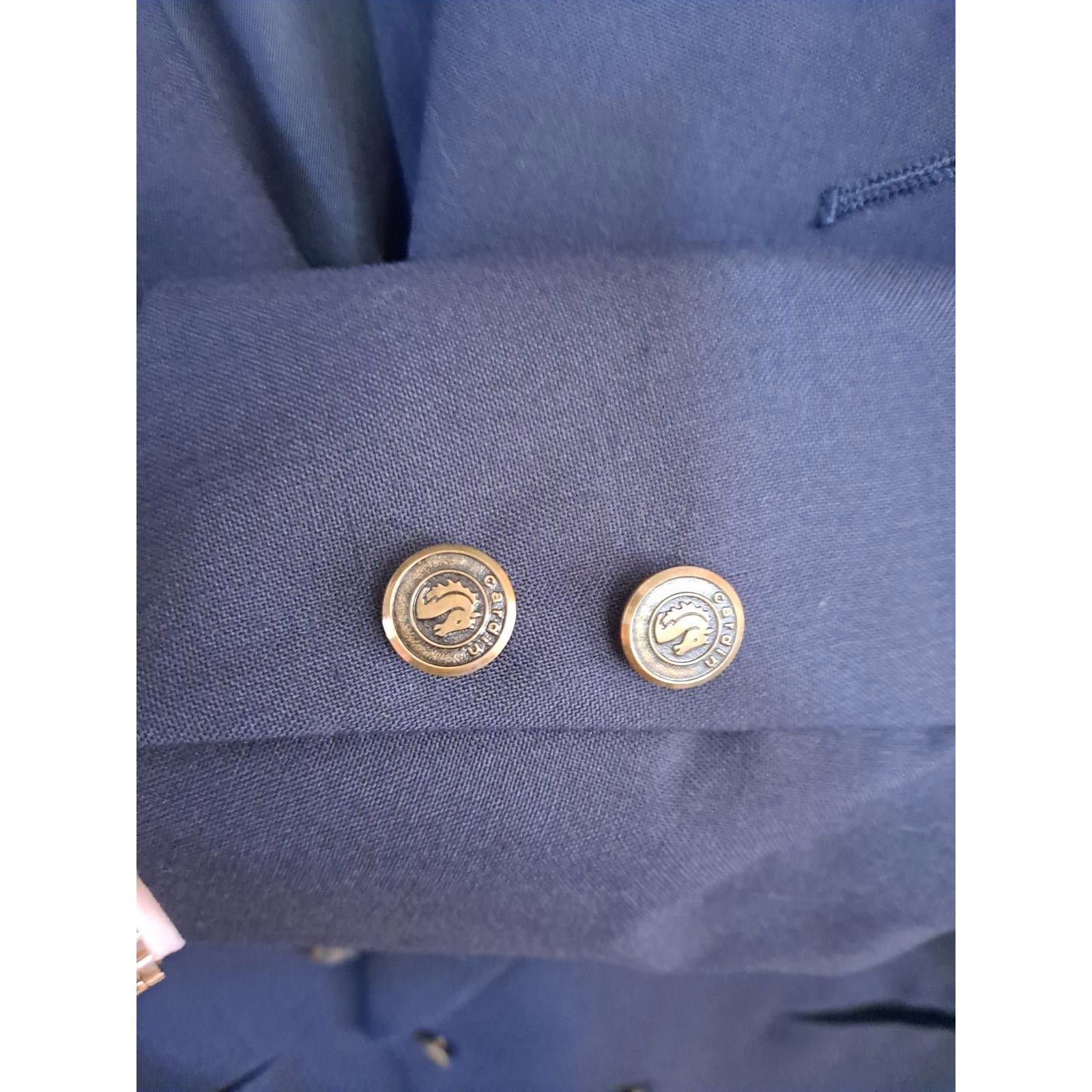 Pierre Cardin Pierre Cardin Blue with Bronze Buttons Double Breasted Blaze Size 42R - 3 Thumbnail