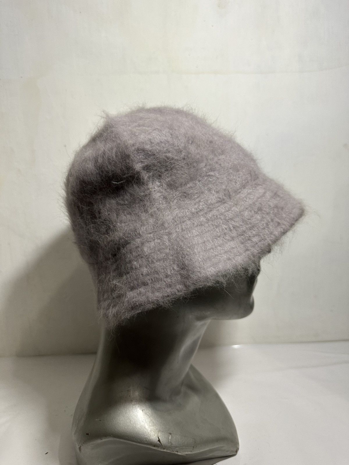 Japanese Brand Double Hard angora mohair bucket Hats Size ONE SIZE - 5 Thumbnail