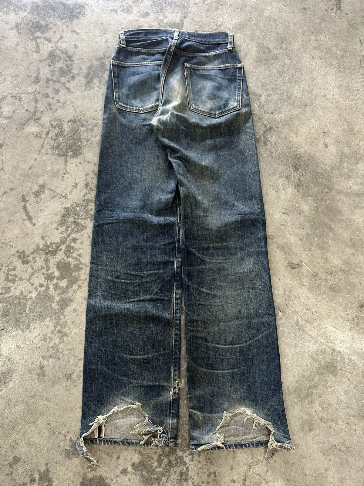 Tornado Mart UCW Distress Mudwash Selvedge Jeans Size US 26 / EU 42 - 5 Thumbnail