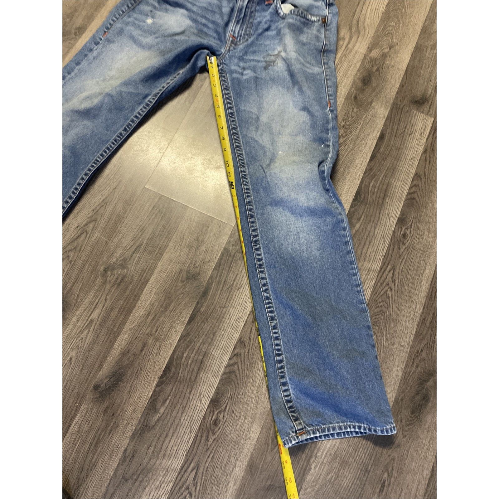 True Religion True Religion Jeans Mens 33x32 Billy Big T Flap Pockets Size US 33 - 2 Thumbnail