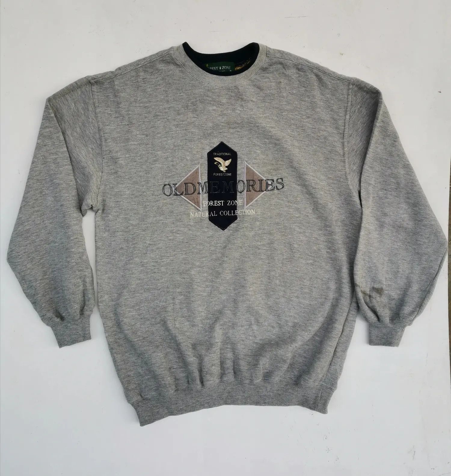 Japanese Brand Rare!!! Forest Zone Old Memories Big Logo Sweatshirts Size US M / EU 48-50 / 2 - 9 Thumbnail